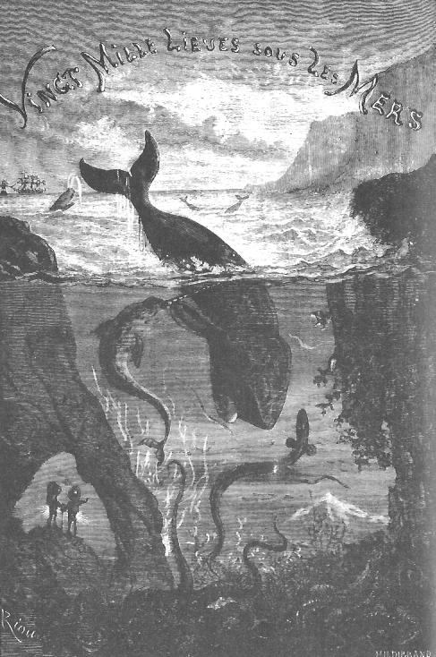 Title Page of 20,000 Leagues Under the Sea